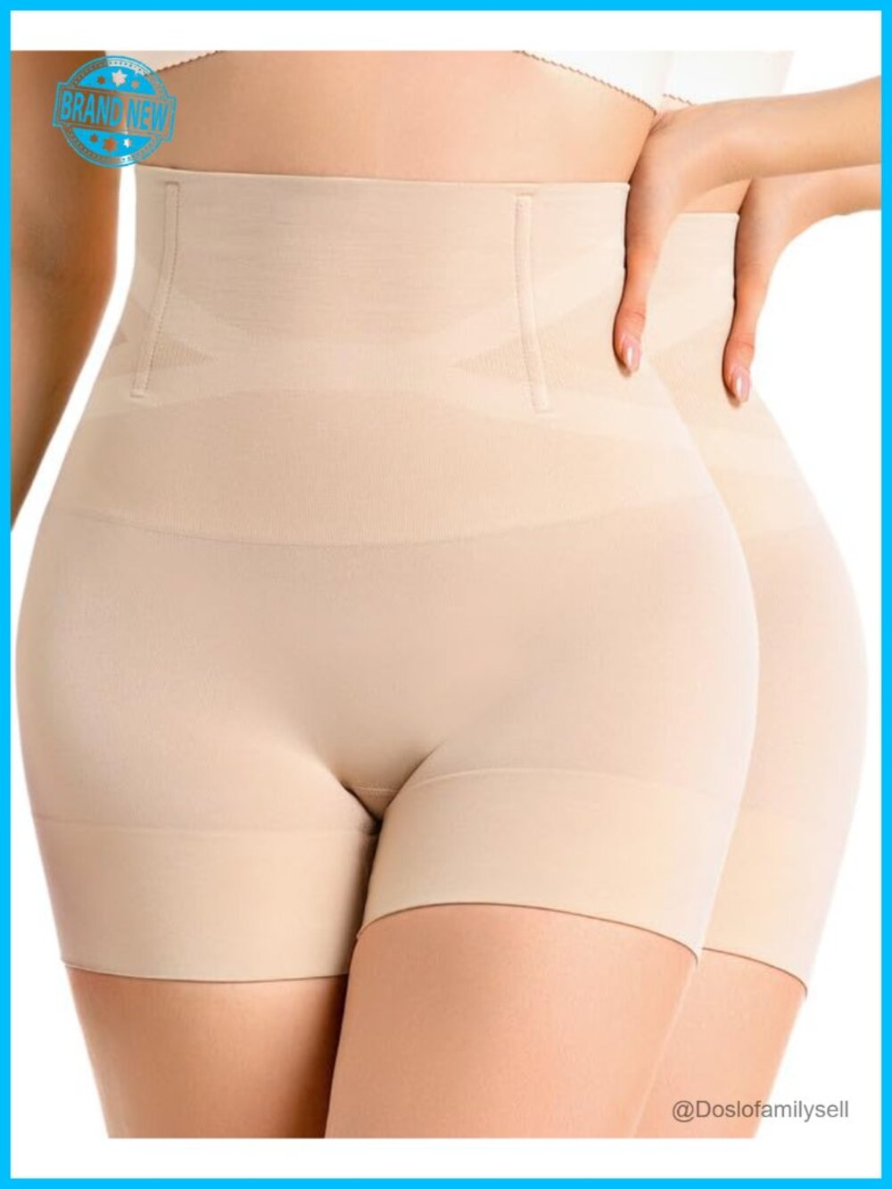 Seamless Tummy Control Shapewear Shorts High Waist Body Shaper